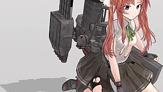 Kagerou in Kantai Collection Anime