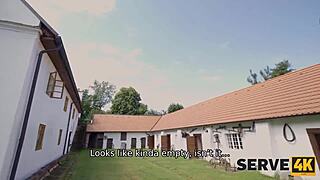 i work as a guest house girl in uniform