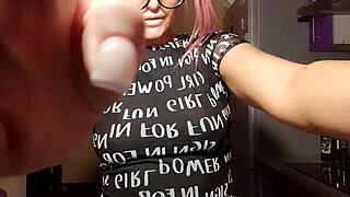 Mistress humiliates you with fuck instructions