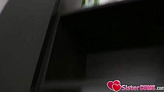 Teen latina loves sucking stepbrother's cock deep