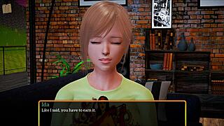 Big tits teen in new family