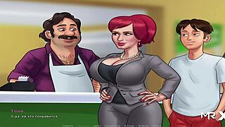 In Summertime Saga E1 46, The Teen Needs To Make More Money Through Sex