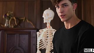 Milfy Fit Blonde Teacher Millie Keeps Bad Boy After School