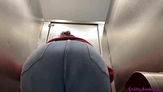 Track My Big Butt Into the Toilet Now