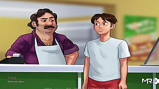 In Summertime Saga E1 46, The Teen Needs To Make More Money Through Sex