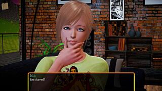 Big tits teen in new family