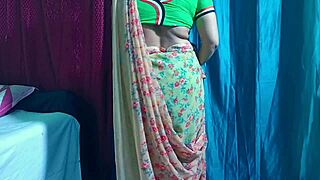 Desi wife Komal gets rough doggystyle from neighbor before Valentines