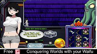 Conquering worlds with your waifu in this anime game