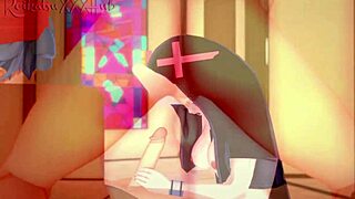 sarvente and boyfriend fuck in church fnf hentai