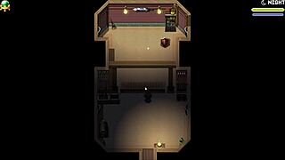 sexy nurse naked examination in hentai game, huge tits and cute outfit for first time