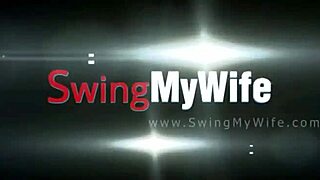 happy couple tries first time swinging after wedding! 🥳💍