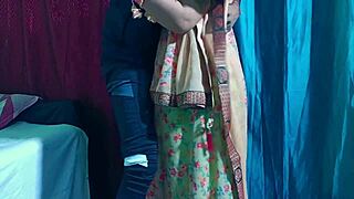 Desi wife Komal gets rough doggystyle from neighbor before Valentines