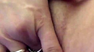 using vibrator on her dry lips