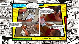 Vovô Sapeca starts with netinha chantageada in comic 😏