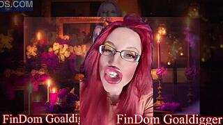 Goddess In Glasses Hurts Feelings With Financial Domination