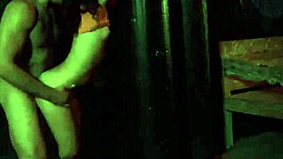 in a threesome, bondage tease with boss and step brother, domination and teasing