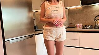 Stepfather schools stepdaughter on banging to avoid shame, bending her over for doggystyle while she rides his cock in tight pussy.