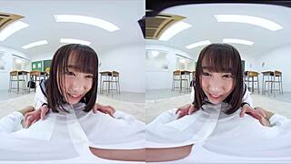 Classroom Confession Leads to Anal Blowjob