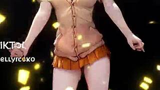 ai art tiktok dance compilation frieren toga eva