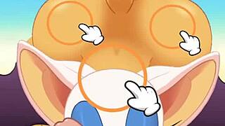 Rouge sucks cock, swallows cum, gets fucked in ass hard