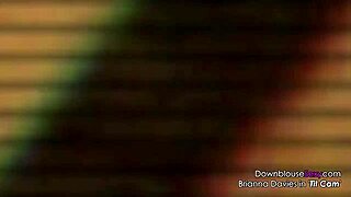 brianna davies shows off her big natural tits on webcam