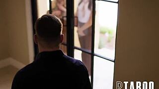 Earning Her Badge: Nathan Bronson, Lexi Lore, Katrina Colt in POV Blowjob Action