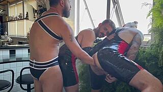 i joined this gay trio for intense fisting and more, feeling every stretch and thrill