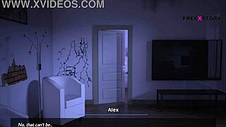 in dreams of desire, alice spins the bottle and ends up in lesbian sex with the landlady among three girls