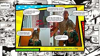 Vovô Sapeca starts with netinha chantageada in comic 😏