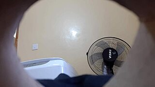 Asian Arab Step Sister Spied On