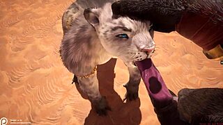 Wild furry hentai anal unfolds