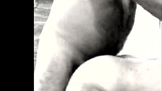 Hidden cam captures chubby gay ass doggy style pounding!