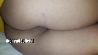 Every night, I play with my stepsister's natural tits and cock in taboo voyeur scenes