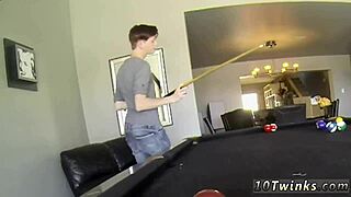 i love sweet school gay boys fucking with pool cues