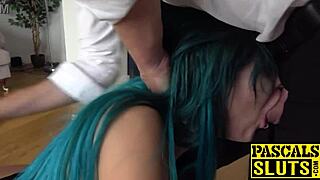 Succubus Alexxa Vice hammered hard into submission with jizz feeding