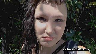 Pounding Tattooed Latina Amateur For A Few Bucks