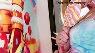 Harlow West gives big dick POV blowjob