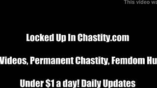 i lock you in chastity forever