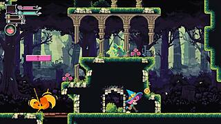 in flip witch, monster girl uses huge sextoy