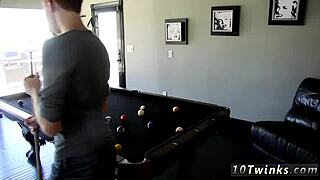 i love sweet school gay boys fucking with pool cues