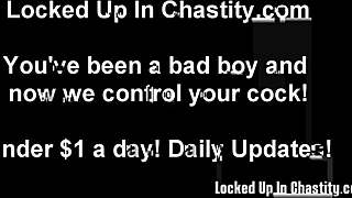 i lock you in chastity forever