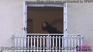 Gorgeous fit model bares all in first shoot 😊