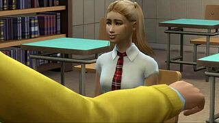 Teacher bangs his teen student in classroom, oops, didn’t mean to go that hard!!