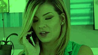 Owlcrystal Teases Then Takes Massive Cumshot On Face!