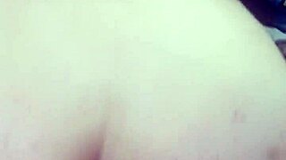 Can she handle the interracial anal and blowjob with her curvy blonde ass?