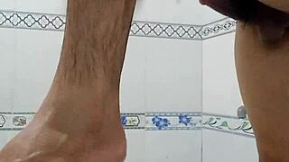 Teen Enjoys A Relaxing Bath Alone In Peace