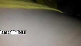 Every night, I play with my stepsister's natural tits and cock in taboo voyeur scenes