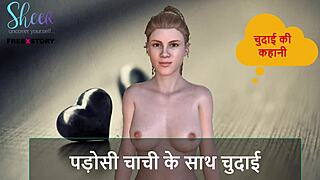A hindi sex story of chudai with the neighbor aunty.