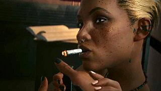 alex fucks in cyberpunk scene