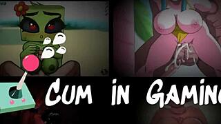 in flip witch, monster girl uses huge sextoy